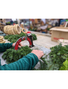 Adventkranz mit Mischgrün, Produktbild 2