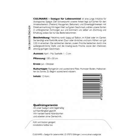 Melothria scabra; Melothria trilobata